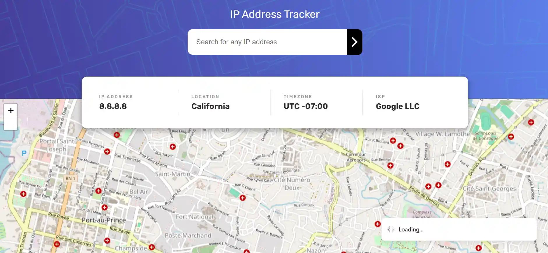 Ip Address Tracker